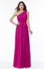Casual Asymmetric Neckline Zipper Floor Length Ribbon Plus Size Bridesmaid Dresses