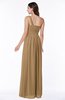 Casual Asymmetric Neckline Zipper Floor Length Ribbon Plus Size Bridesmaid Dresses