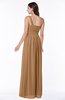 Casual Asymmetric Neckline Zipper Floor Length Ribbon Plus Size Bridesmaid Dresses