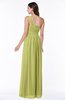 Casual Asymmetric Neckline Zipper Floor Length Ribbon Plus Size Bridesmaid Dresses