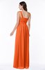 Casual Asymmetric Neckline Zipper Floor Length Ribbon Plus Size Bridesmaid Dresses
