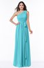 Casual Asymmetric Neckline Zipper Floor Length Ribbon Plus Size Bridesmaid Dresses