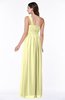 Casual Asymmetric Neckline Zipper Floor Length Ribbon Plus Size Bridesmaid Dresses