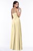 Classic Sleeveless Zipper Floor Length Ruching Plus Size Bridesmaid Dresses
