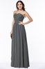 Classic Sleeveless Zipper Floor Length Ruching Plus Size Bridesmaid Dresses