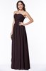 Classic Sleeveless Zipper Floor Length Ruching Plus Size Bridesmaid Dresses