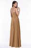 Classic Sleeveless Zipper Floor Length Ruching Plus Size Bridesmaid Dresses
