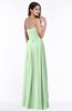 Classic Sleeveless Zipper Floor Length Ruching Plus Size Bridesmaid Dresses