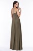 Classic Sleeveless Zipper Floor Length Ruching Plus Size Bridesmaid Dresses