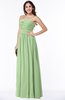 Classic Sleeveless Zipper Floor Length Ruching Plus Size Bridesmaid Dresses