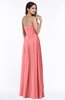 Classic Sleeveless Zipper Floor Length Ruching Plus Size Bridesmaid Dresses