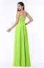 Modest A-line Sleeveless Chiffon Floor Length Ruching Plus Size Bridesmaid Dresses