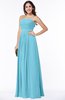 Modest A-line Sleeveless Chiffon Floor Length Ruching Plus Size Bridesmaid Dresses