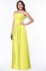Modest A-line Sleeveless Chiffon Floor Length Ruching Plus Size Bridesmaid Dresses