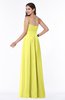 Modest A-line Sleeveless Chiffon Floor Length Ruching Plus Size Bridesmaid Dresses