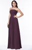 Modest A-line Sleeveless Chiffon Floor Length Ruching Plus Size Bridesmaid Dresses