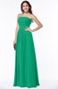 Modest A-line Sleeveless Chiffon Floor Length Ruching Plus Size Bridesmaid Dresses