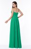 Modest A-line Sleeveless Chiffon Floor Length Ruching Plus Size Bridesmaid Dresses