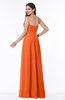 Modest A-line Sleeveless Chiffon Floor Length Ruching Plus Size Bridesmaid Dresses