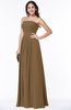 Modest A-line Sleeveless Chiffon Floor Length Ruching Plus Size Bridesmaid Dresses