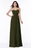 Classic A-line Sleeveless Zipper Bow Plus Size Bridesmaid Dresses