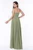 Classic A-line Sleeveless Zipper Bow Plus Size Bridesmaid Dresses