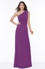 Elegant A-line Sleeveless Half Backless Chiffon Draped Plus Size Bridesmaid Dresses