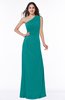 Elegant A-line Sleeveless Half Backless Chiffon Draped Plus Size Bridesmaid Dresses