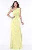 Elegant A-line Sleeveless Half Backless Chiffon Draped Plus Size Bridesmaid Dresses