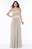 Traditional Strapless Sleeveless Chiffon Floor Length Sash Plus Size Bridesmaid Dresses