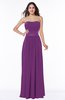 Traditional Strapless Sleeveless Chiffon Floor Length Sash Plus Size Bridesmaid Dresses