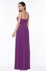 Traditional Strapless Sleeveless Chiffon Floor Length Sash Plus Size Bridesmaid Dresses