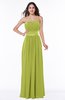 Traditional Strapless Sleeveless Chiffon Floor Length Sash Plus Size Bridesmaid Dresses