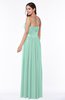 Traditional Strapless Sleeveless Chiffon Floor Length Sash Plus Size Bridesmaid Dresses