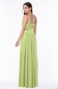 Traditional Strapless Sleeveless Chiffon Floor Length Sash Plus Size Bridesmaid Dresses