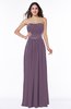 Traditional Strapless Sleeveless Chiffon Floor Length Sash Plus Size Bridesmaid Dresses