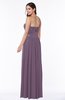 Traditional Strapless Sleeveless Chiffon Floor Length Sash Plus Size Bridesmaid Dresses