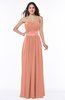 Traditional Strapless Sleeveless Chiffon Floor Length Sash Plus Size Bridesmaid Dresses