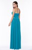 Traditional Strapless Sleeveless Chiffon Floor Length Sash Plus Size Bridesmaid Dresses
