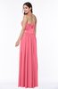 Traditional Strapless Sleeveless Chiffon Floor Length Sash Plus Size Bridesmaid Dresses
