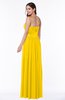 Traditional Strapless Sleeveless Chiffon Floor Length Sash Plus Size Bridesmaid Dresses