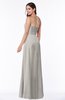 Elegant Empire Sweetheart Zip up Chiffon Floor Length Plus Size Bridesmaid Dresses