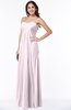 Elegant Empire Sweetheart Zip up Chiffon Floor Length Plus Size Bridesmaid Dresses