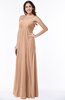 Elegant Empire Sweetheart Zip up Chiffon Floor Length Plus Size Bridesmaid Dresses