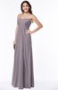 Elegant Empire Sweetheart Zip up Chiffon Floor Length Plus Size Bridesmaid Dresses