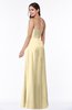 Elegant Empire Sweetheart Zip up Chiffon Floor Length Plus Size Bridesmaid Dresses