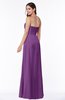 Elegant Empire Sweetheart Zip up Chiffon Floor Length Plus Size Bridesmaid Dresses