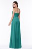 Elegant Empire Sweetheart Zip up Chiffon Floor Length Plus Size Bridesmaid Dresses