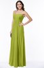 Elegant Empire Sweetheart Zip up Chiffon Floor Length Plus Size Bridesmaid Dresses