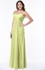 Elegant Empire Sweetheart Zip up Chiffon Floor Length Plus Size Bridesmaid Dresses